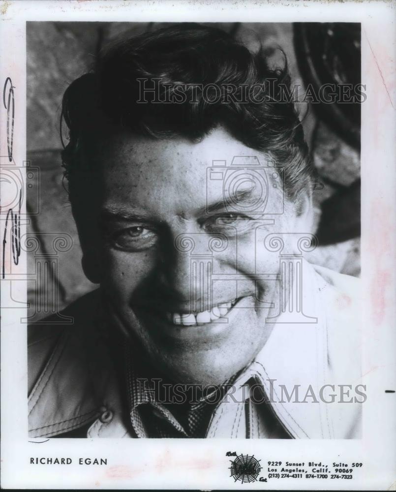 1979 Press Photo Richard Egan Actor - cvp05924 - Historic Images