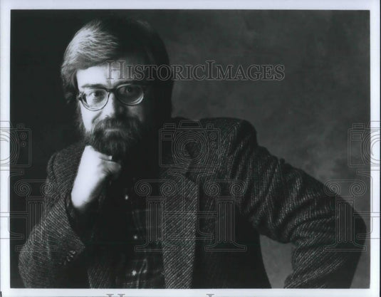 1990 Press Photo Chip Davis Composer Musician Mannheim Steamroller - cvp05720 - Historic Images