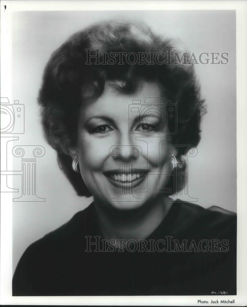 1986 Press Photo Arleen Auger Operatic Soprano Opera Singer - cvp08561 - Historic Images