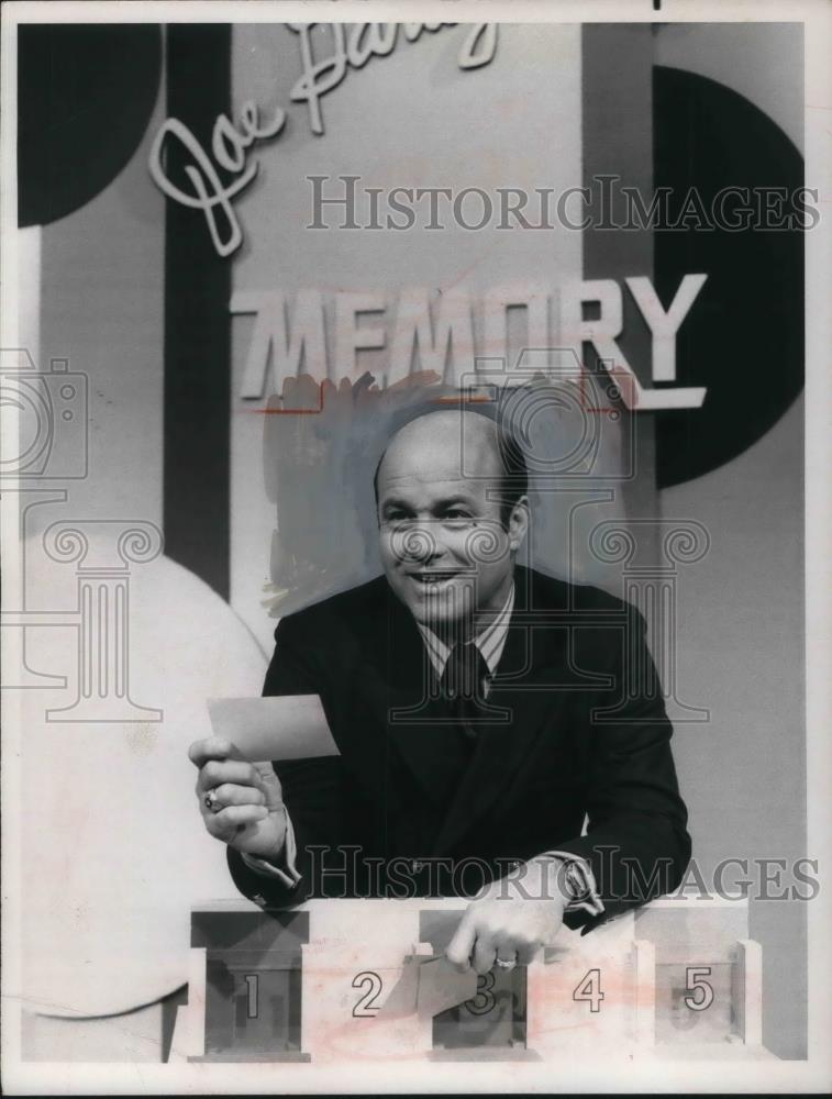 1971 Press Photo Joe Garagiola&#39;s Memory Game - cvp17681 - Historic Images