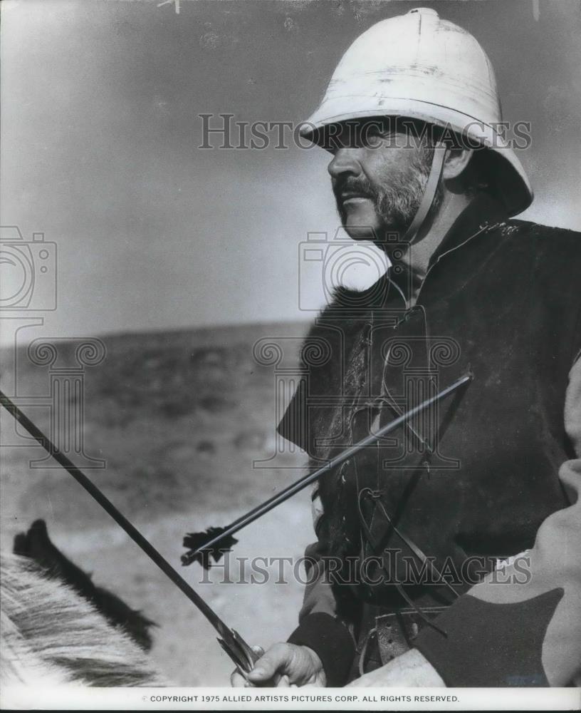 1975 Press Photo Sean Connery in The Man Who Would Be King - cvp02366 - Historic Images