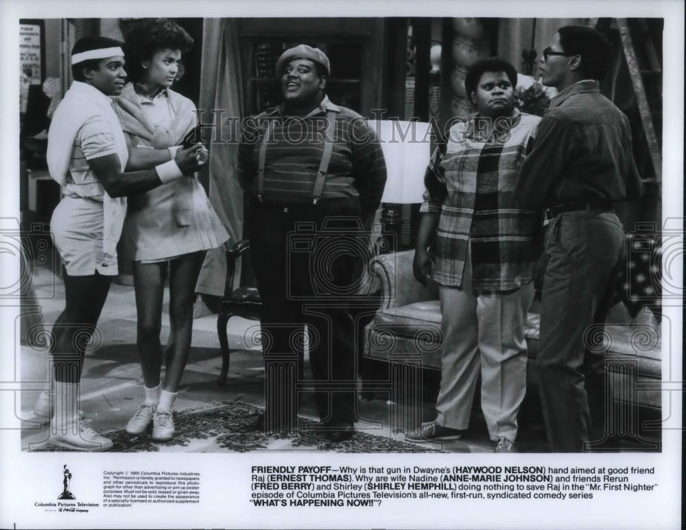 1988 Press Photo Haywood Nelson &amp; Ernest Thomas in What&#39;s Happening Now!! - Historic Images