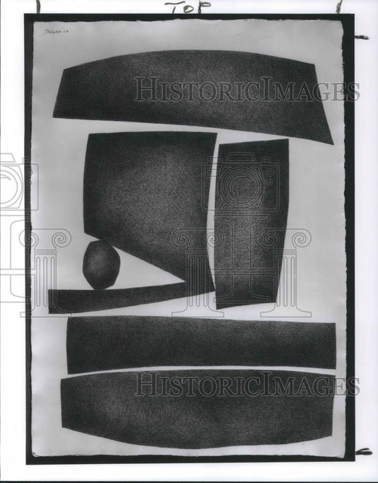 1963 Press Photo Under the Surface by Dorothy Dehner - cvp06926 - Historic Images