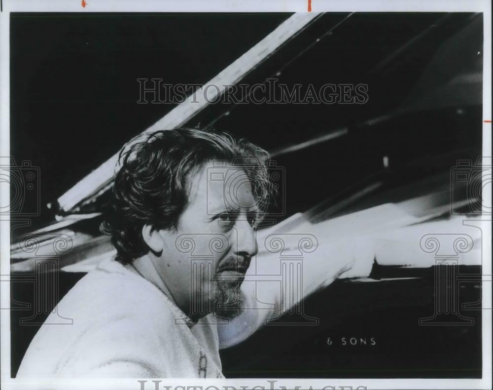 1977 Press Photo Lazar Berman Russian Classical Pianist - cvp02806 - Historic Images