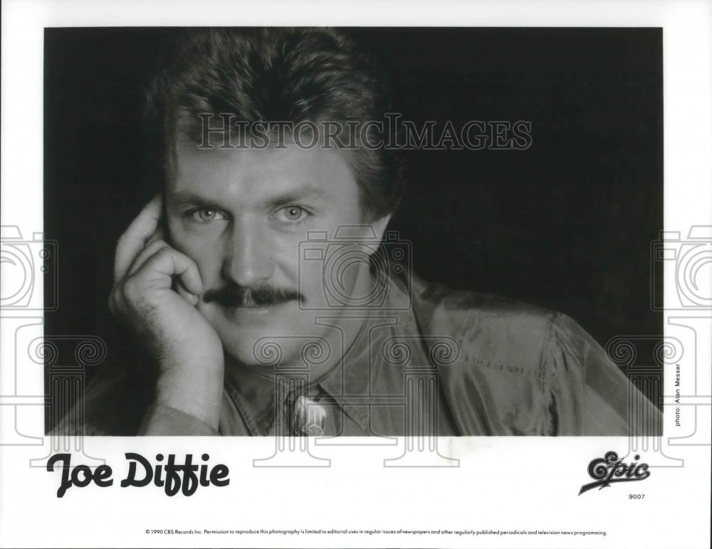 1991 Press Photo Joe Diffie Country Music Singer Songwriter Musician - cvp03082 - Historic Images