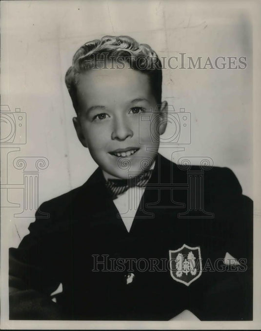 1956 Press Photo Rusty Hamer Actor on The Danny Thomas Show - cvp16062 - Historic Images