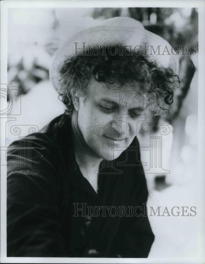 1986 Press Photo Herb Gardner Commercial Artist Cartoonist Playwright - Historic Images