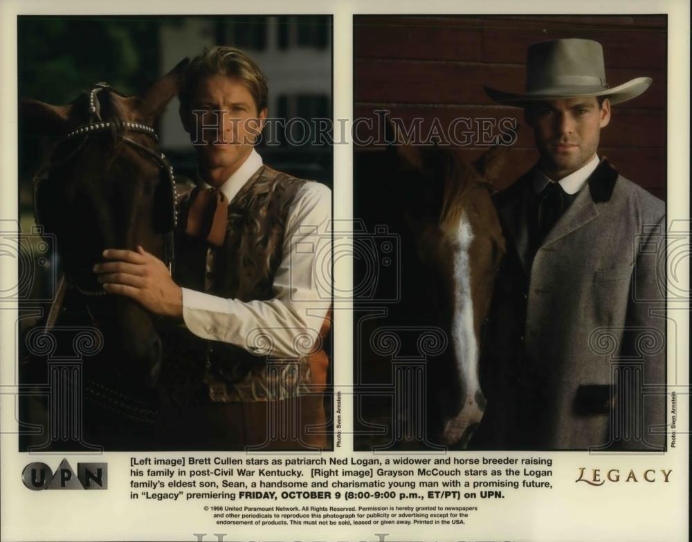 1998 Press Photo Legacy stars Grayson McCouch and Sean Logan - cvp18345 - Historic Images