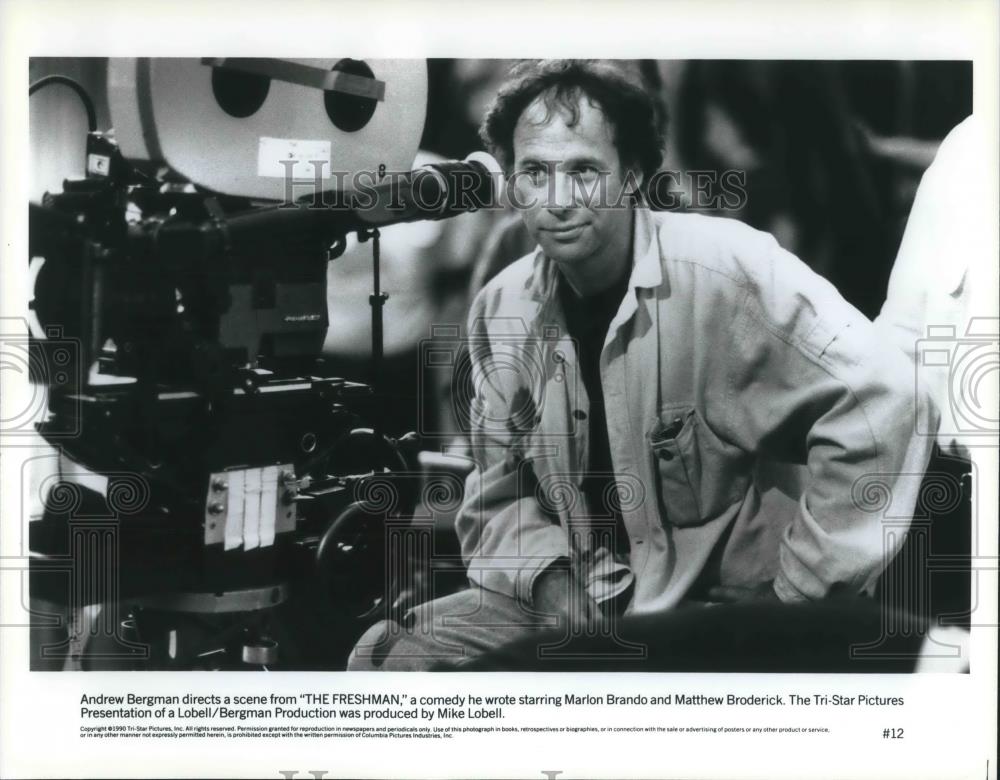 1991 Press Photo Andrew Bergman Director of The Freshman - cvp02047 - Historic Images