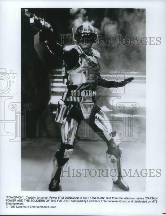 1987 Press Photo Tim Dunigan in Power-On - cvp09975 - Historic Images