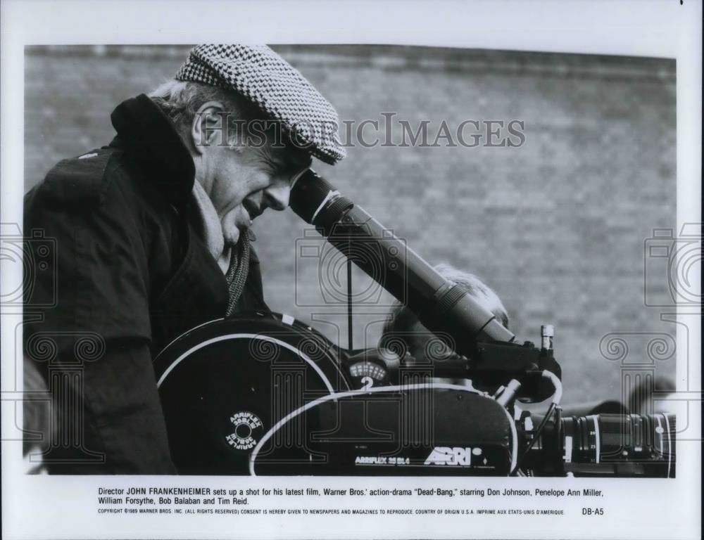 1990 Press Photo Frankenheimer John Director - cvp18375 - Historic Images