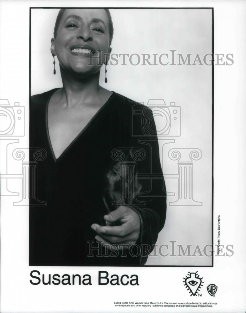 1997 Press Photo Susana Baca - cvp15497 - Historic Images