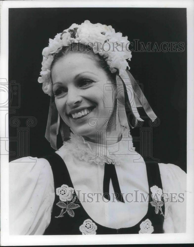 1980 Press Photo Ellen Costanza Slavonic and Hungarian Dances Cleveland Ballet - Historic Images