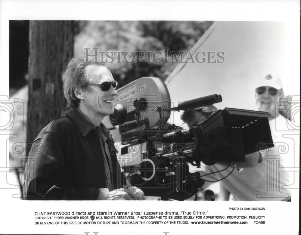 1999 Press Photo Clint Eastwood directs and stars in True Crime - cvp13192 - Historic Images