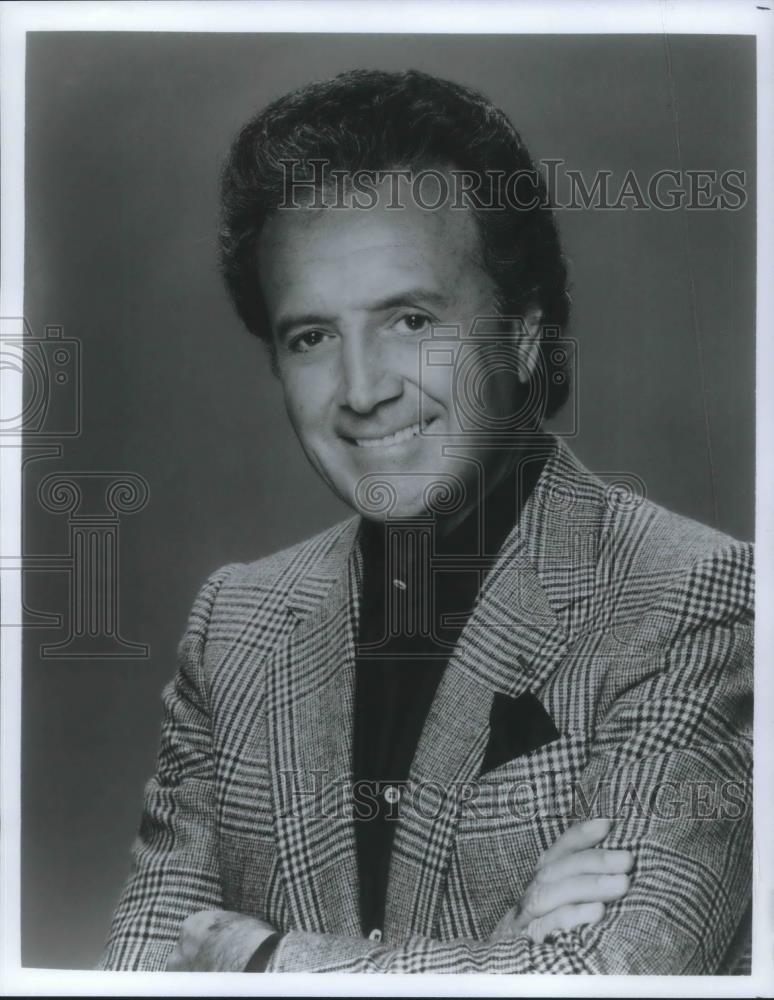 Press Photo Vic Damone Pop Big Band Singer Songwriter Entertainer - Historic Images