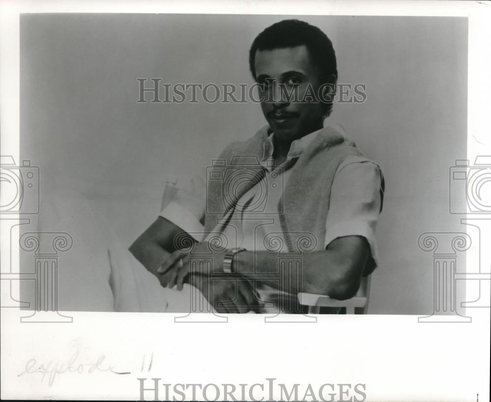 1985 Press Photo Tom Browne Jazz Trumpeter - cvp00644 - Historic Images