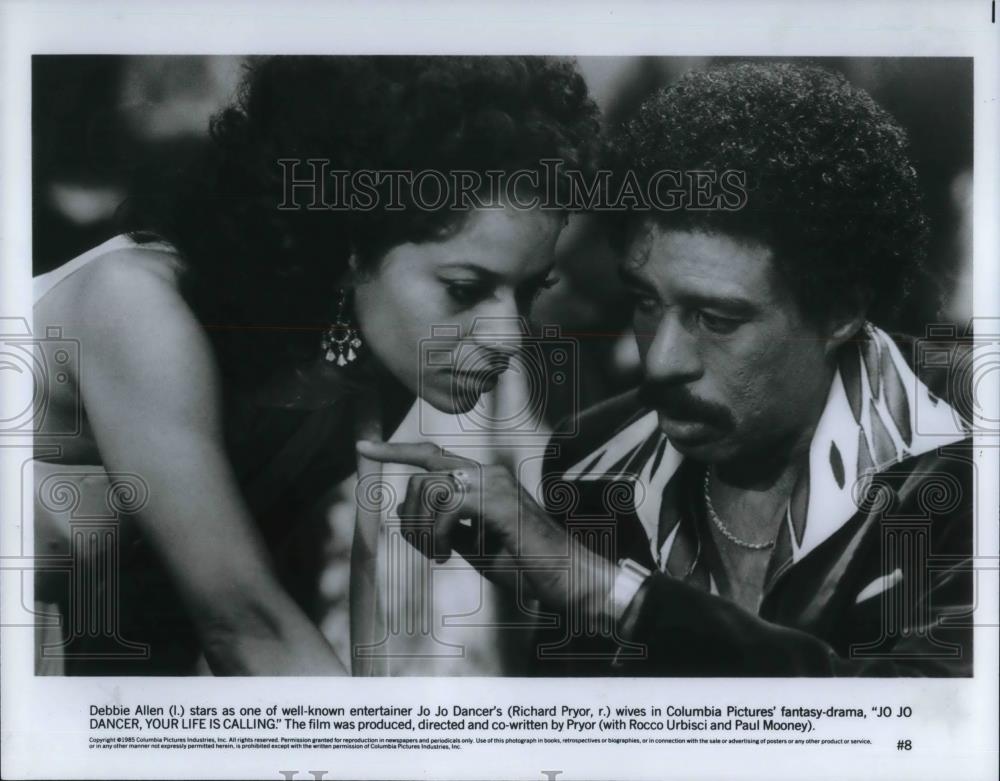 1986 Press Photo Movie Jo Jo Dancer, Your Life is Calling - cvp18628 - Historic Images