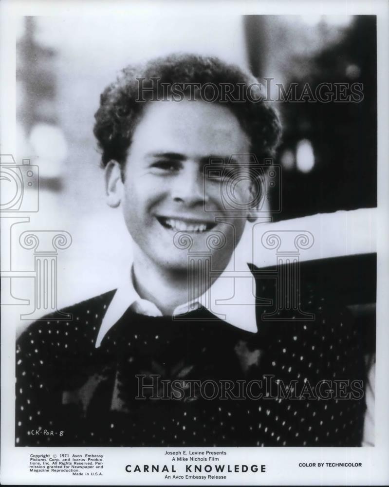 1971 Press Photo Art Garfunkel in Carnal Knowledge - cvp11946 - Historic Images
