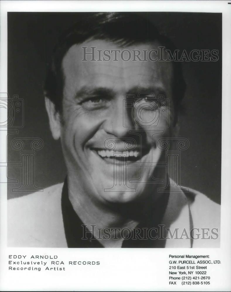 1990 Press Photo Eddy Arnold - cvp14034 - Historic Images