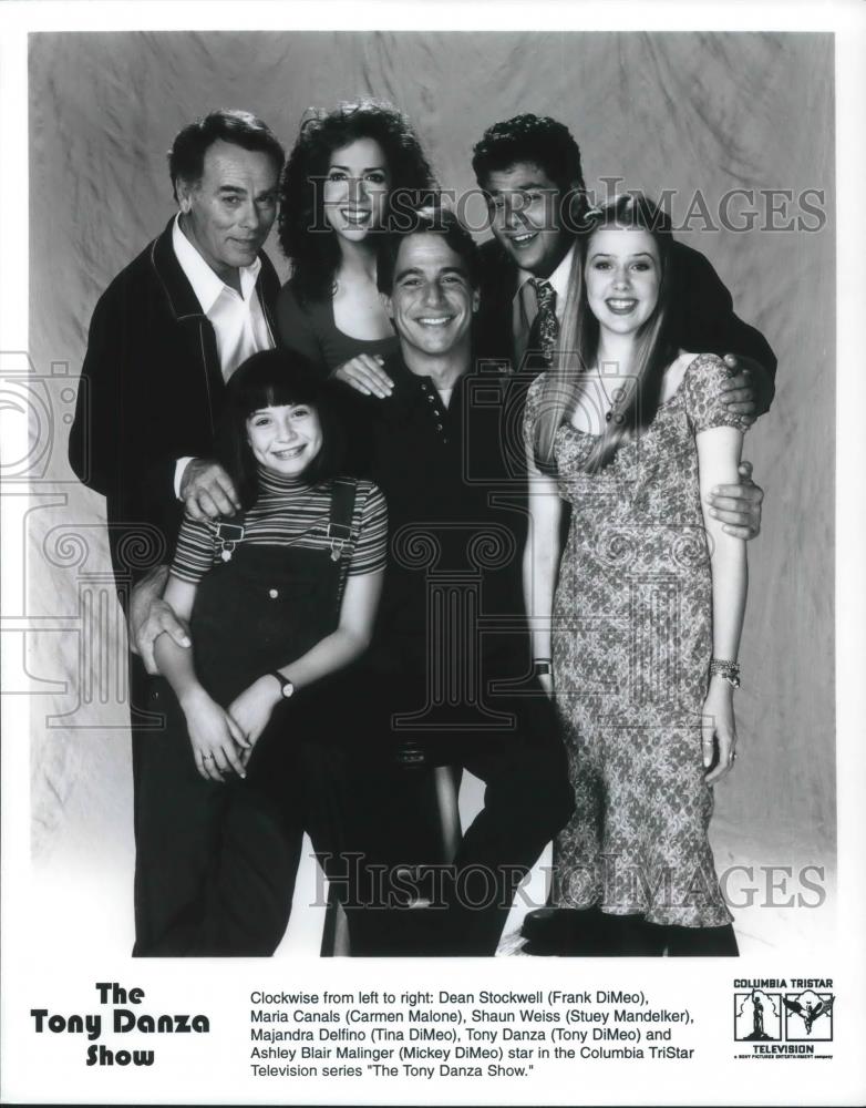 Press Photo Dean Stockwell Maria Canals Shaun Weiss Majandra Delfino Tony Danza - Historic Images