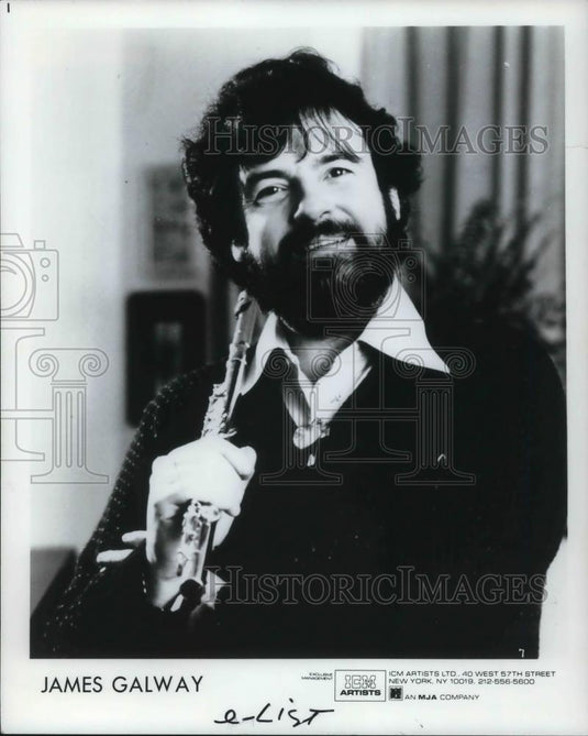 1984 Press Photo James Galway - cvp15683 - Historic Images