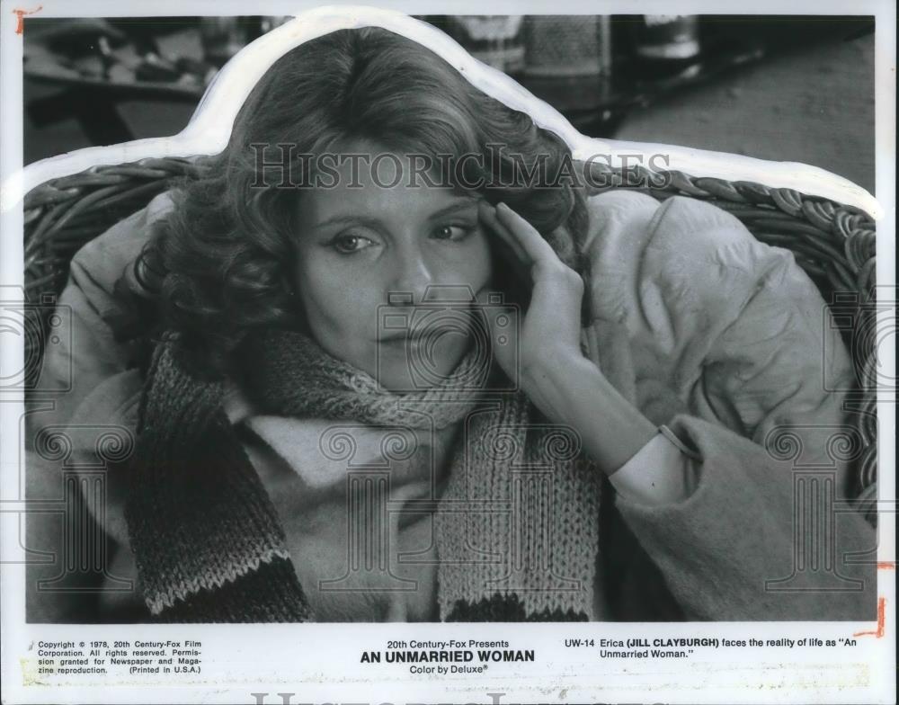 1978 Press Photo Jill Clayburgh in An Unmarried Woman - cvp02764 - Historic Images