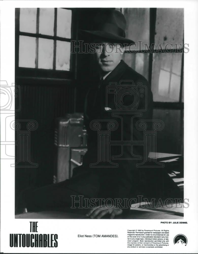 1992 Press Photo Tom Amandes stars in The Untouchables - cvp10716 - Historic Images