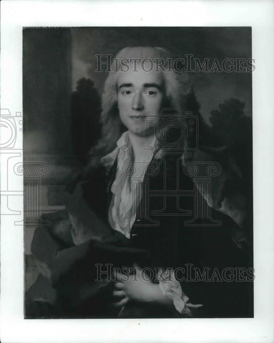 1971 Press Photo Portrait of Anne Louis Goislard by Nicolas de Largillierre - Historic Images