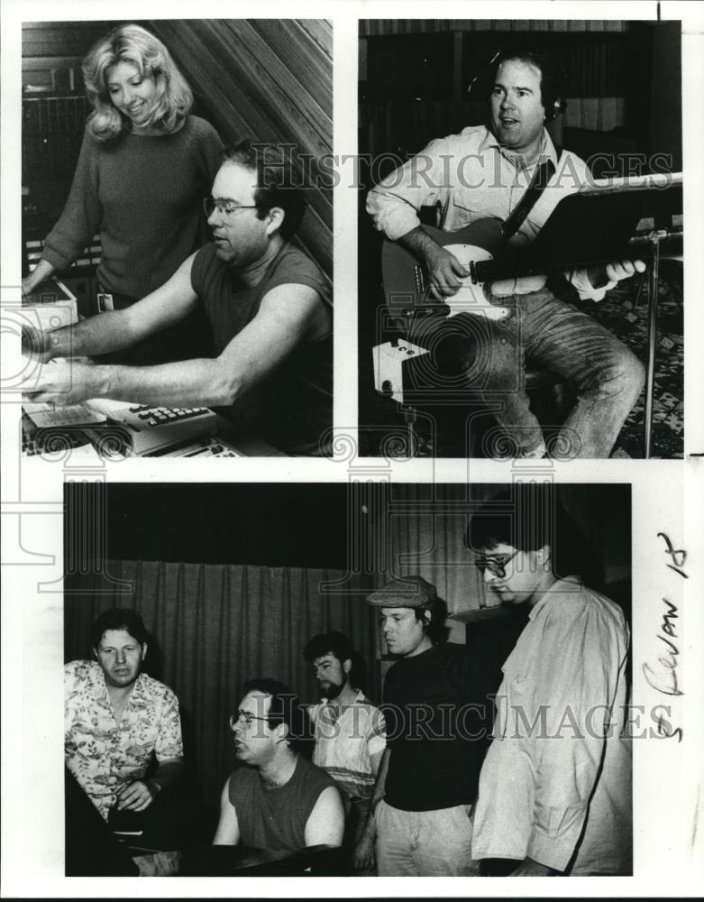 1987 Press Photo Alex Bevan, Musician - cvp00870 - Historic Images