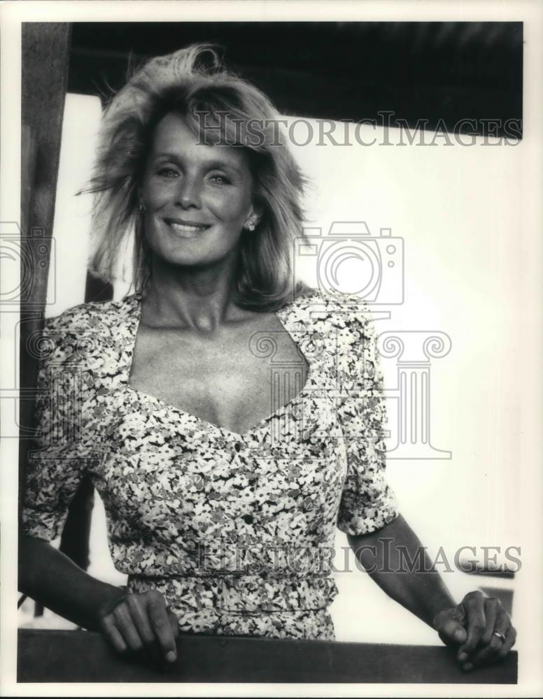 1986 Press Photo Linda Evans in The Last Frontier - cvp11958 - Historic Images