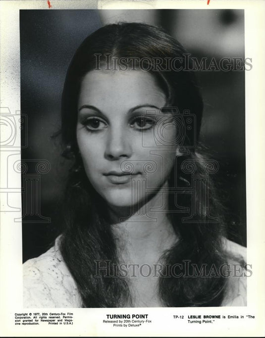 1976 Press Photo Leslie Browne in Turning Point - cvp01149 - Historic Images