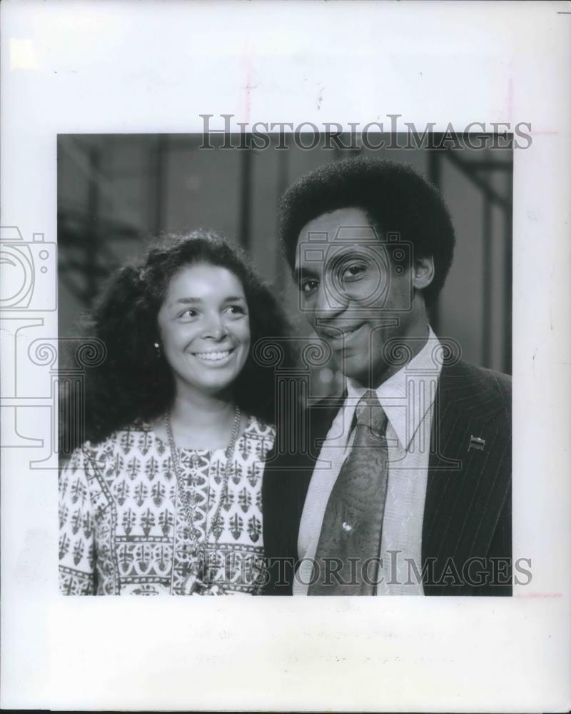 1972 Press Photo Bill Cosby & Wife Camille - cvp01548 - Historic Images