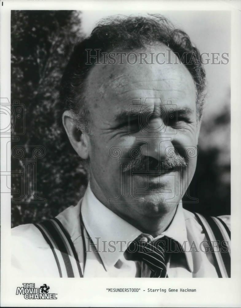 1985 Press Photo Gene Hackman in Misunderstood - cvp17668 - Historic Images