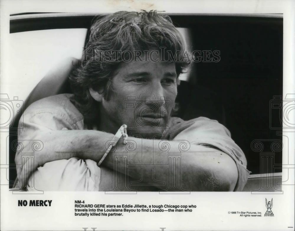 1986 Press Photo Richard Gere in No Mercy - cvp15276 - Historic Images