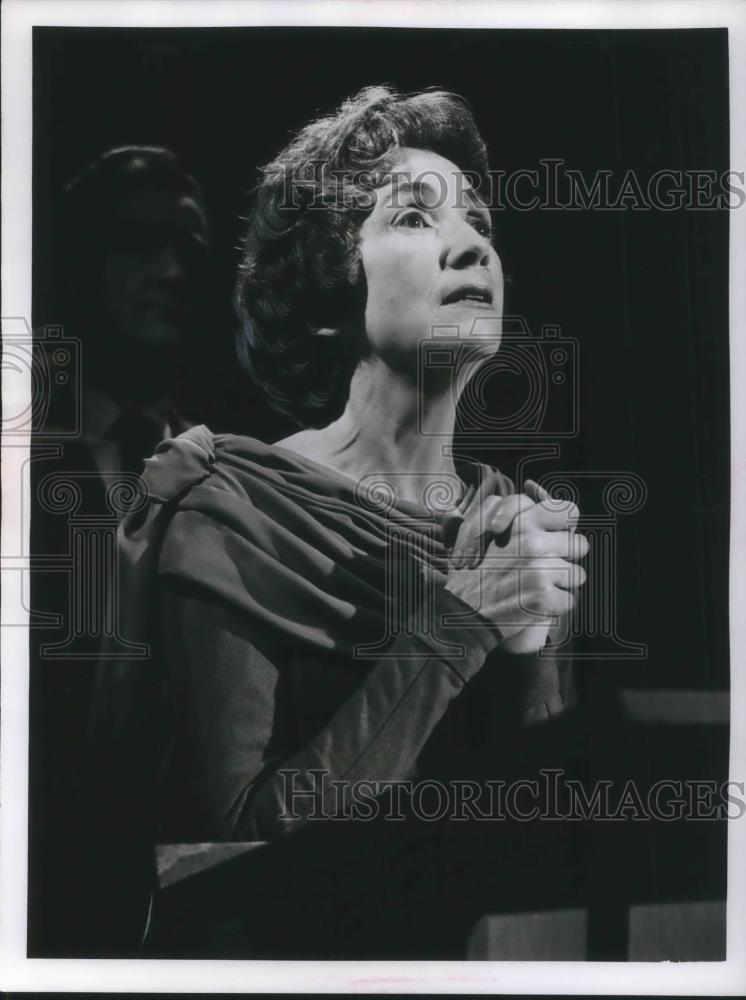 1959 Press Photo Mildred Dunnock in The Confessions of Saint Augustine - Historic Images