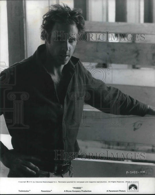 1975 Press Photo Bruce Dern in Posse - cvp03142 - Historic Images