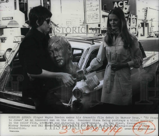 1969 Press Photo Wayne Newton in 80 Steps to Jonah - cvp11688 - Historic Images
