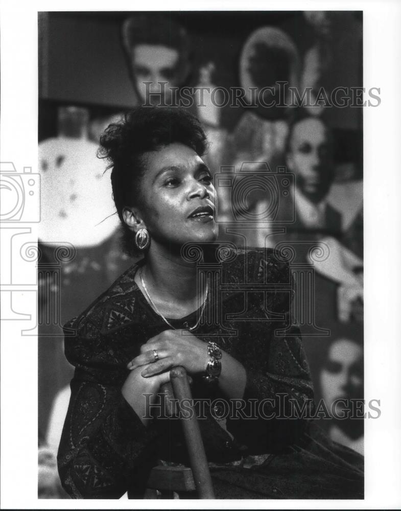 1982 Press Photo Conni Blair in People Who Led to My Plays - cvp05532 - Historic Images