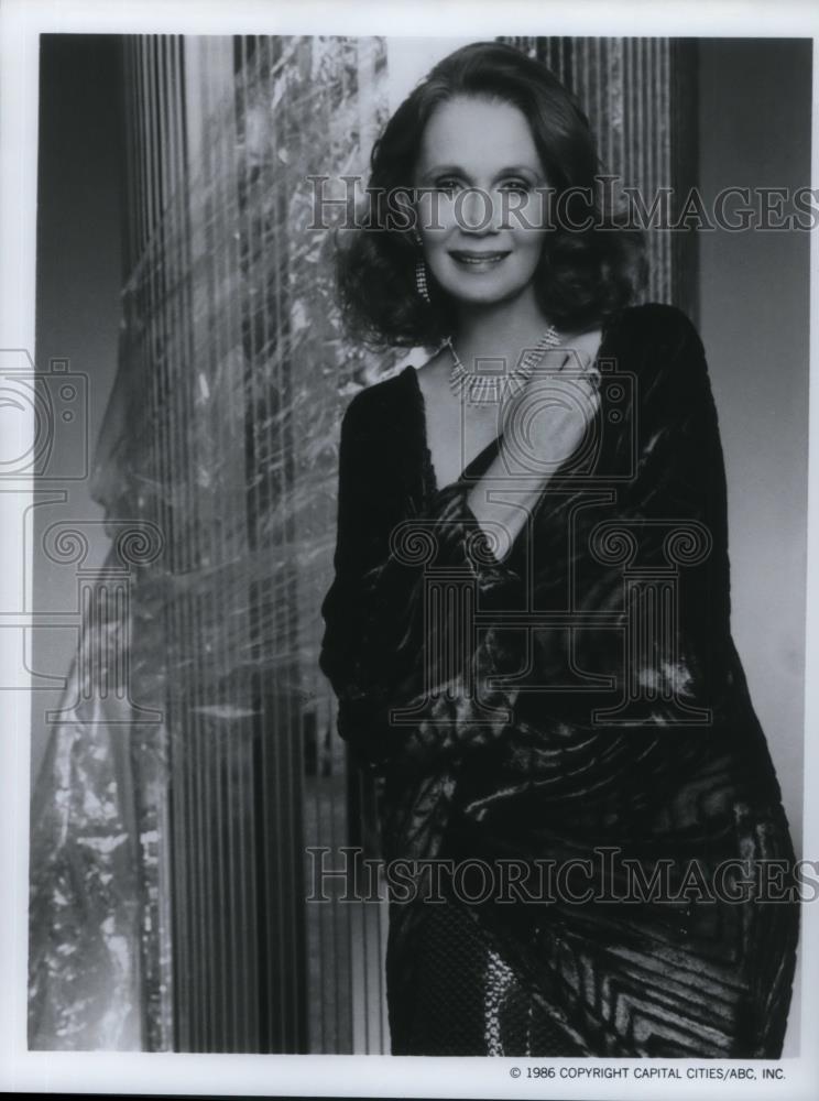 1986 Press Photo Katherine Hellmond in Who&#39;s The Boss? - cvp19706 - Historic Images