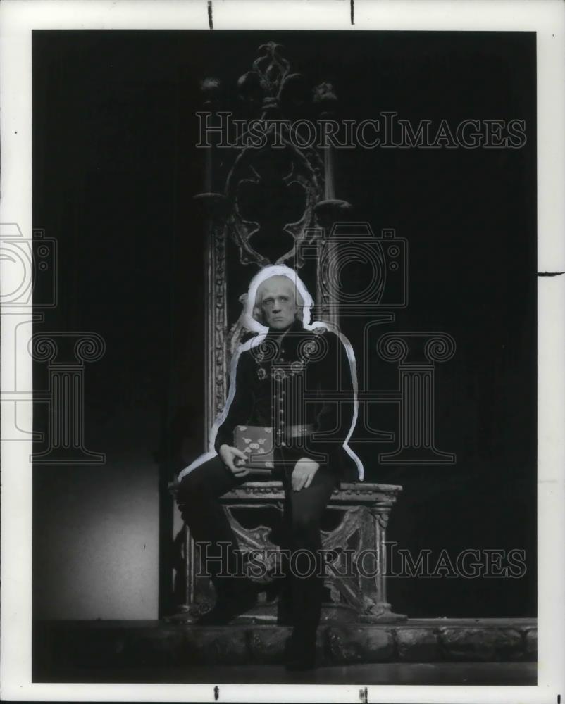 1985 Press Photo Richard Harris in Camelot - cvp16204 - Historic Images