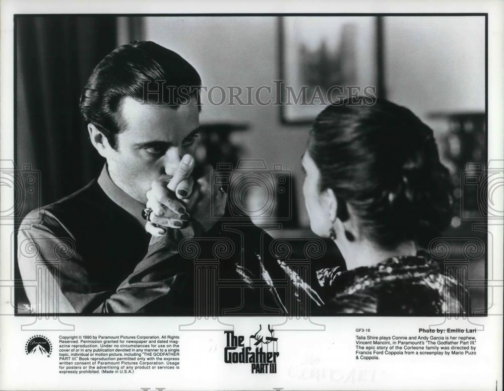 1990 Press Photo Movie The Godfather III - cvp19016 - Historic Images