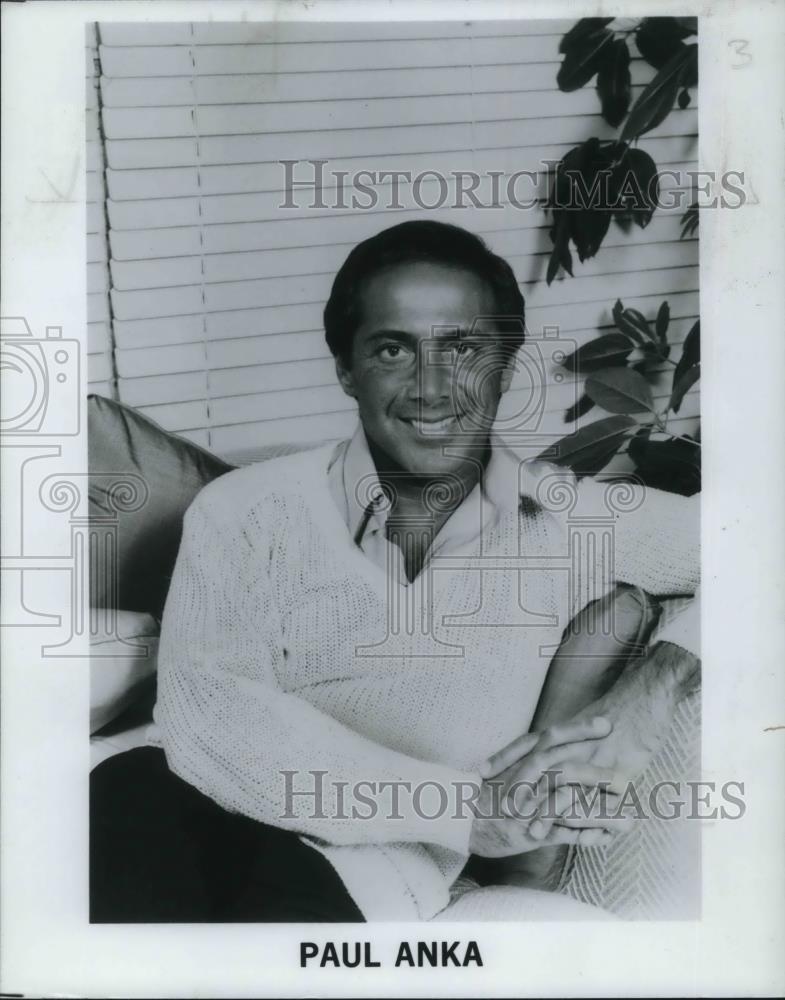 1998 Press Photo Paul Anka Composer Singer - cvp14788 - Historic Images