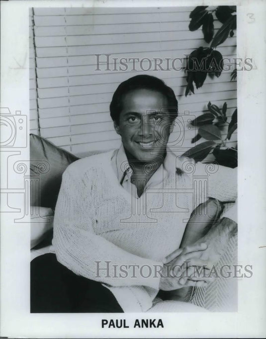 1998 Press Photo Paul Anka Composer Singer - cvp14788 - Historic Images
