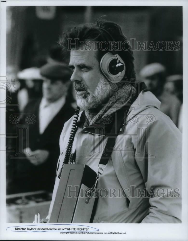 1986 Press Photo Taylor Hackford in White Nights - cvp17677 - Historic Images