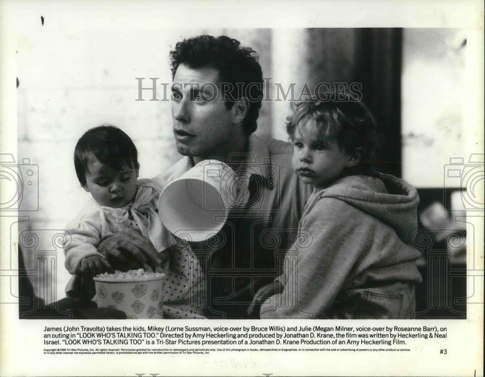 1990 Press Photo Movie Look Who&#39;s Talking Too with - cvp18599 - Historic Images