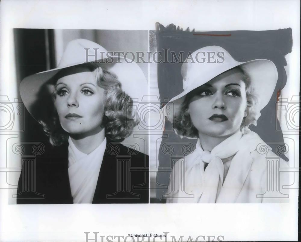 1975 Press Photo Jill Clayburg in Lombard and Gable - cvp02765 - Historic Images