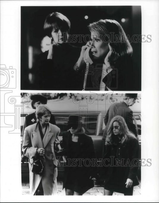1995 Press Photo Dorothy Lyman Joan Rivers Melissa Rivers Story - cvp09674 - Historic Images