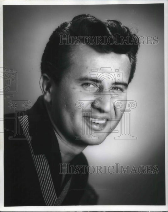 1960 Press Photo Ed Allen Television Fitness Host - cvp02568 - Historic Images