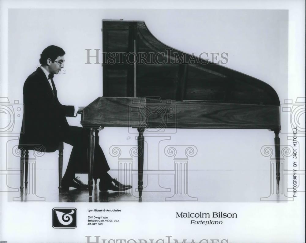 1990 Press Photo Malcolm Bilson Pianist Musicologist Teacher of Fortepiano - Historic Images