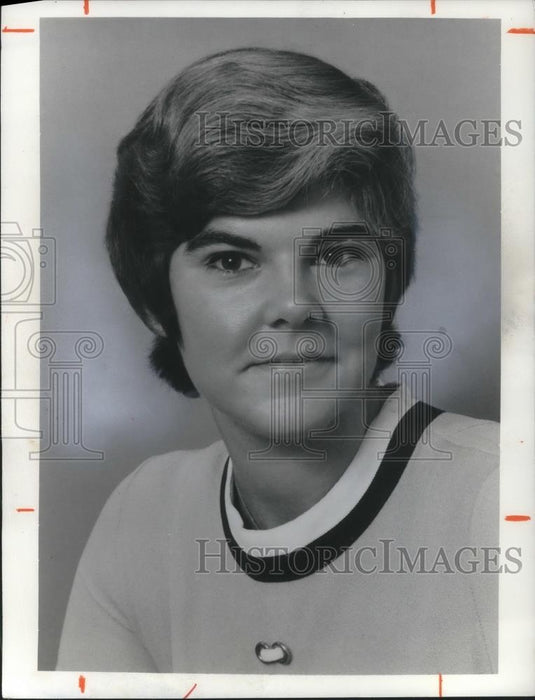 1976 Press Photo Ann Compton ABC News White House Correspondent - cvp07149 - Historic Images